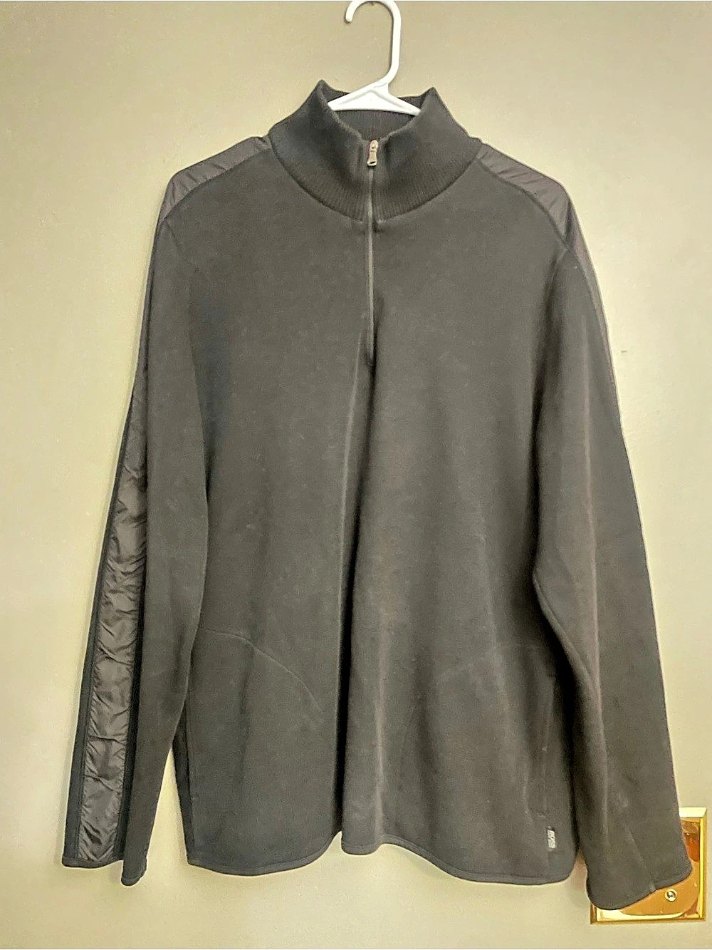 BOSS Hugo Boss Regular Fit Black Polyester Size Large